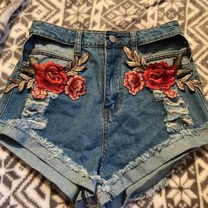 Rose shorts
